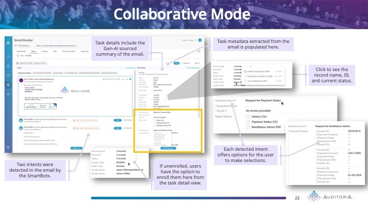 Collaborative Mode Screenshots